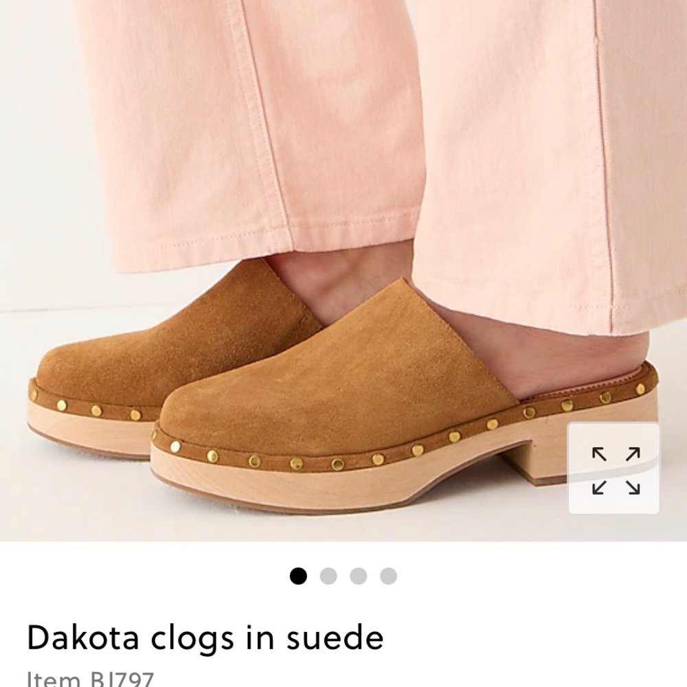 Size 11 J. Crew Dakota Clogs NWT